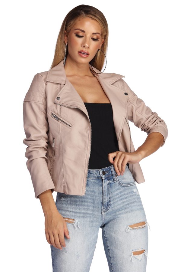 Envy Me Faux Leather Jacket - Image 5