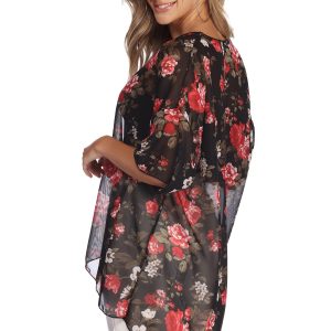 Fresh Breeze Floral Kimono