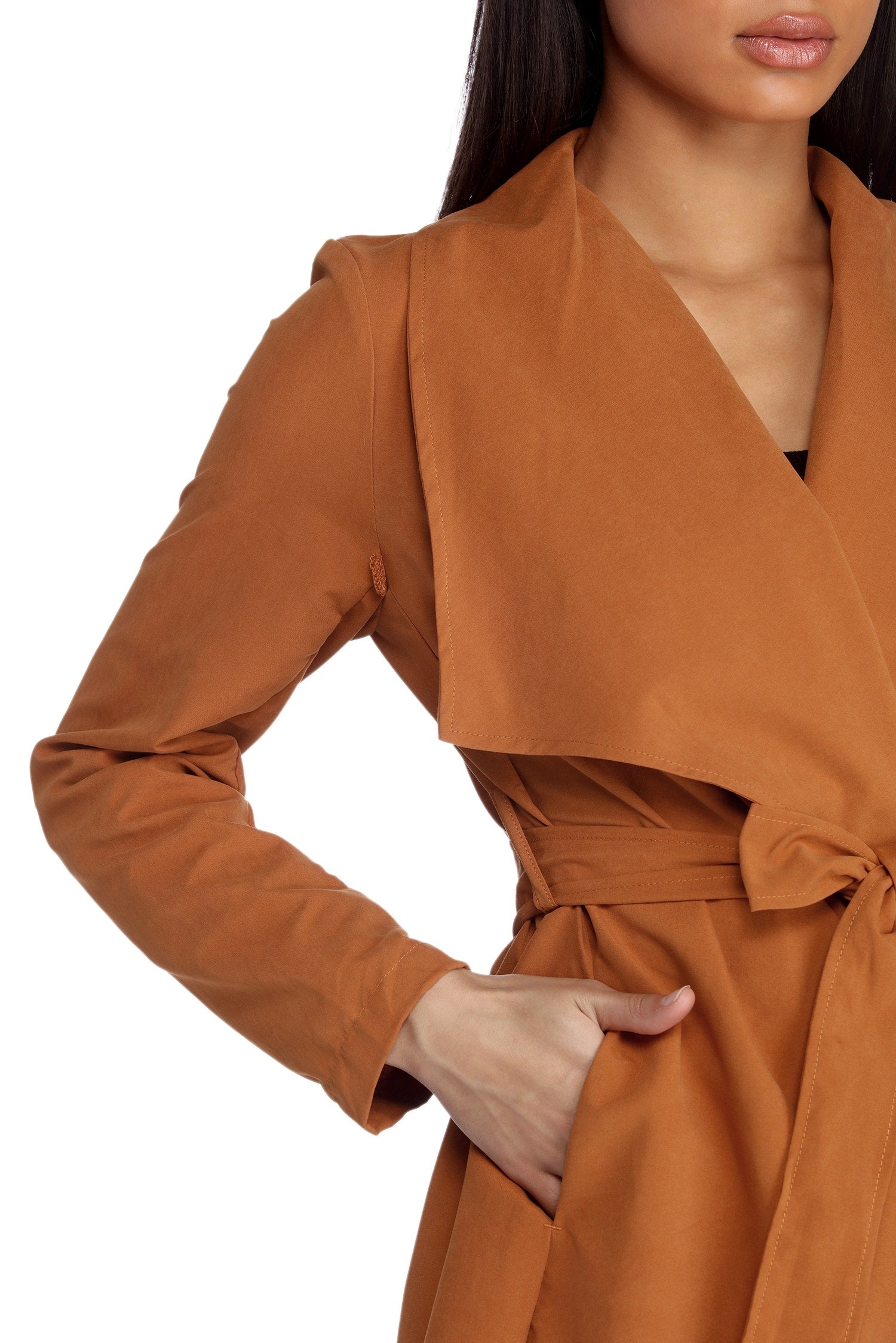 Sleek And Sophisticated Trench Coat - Image 9