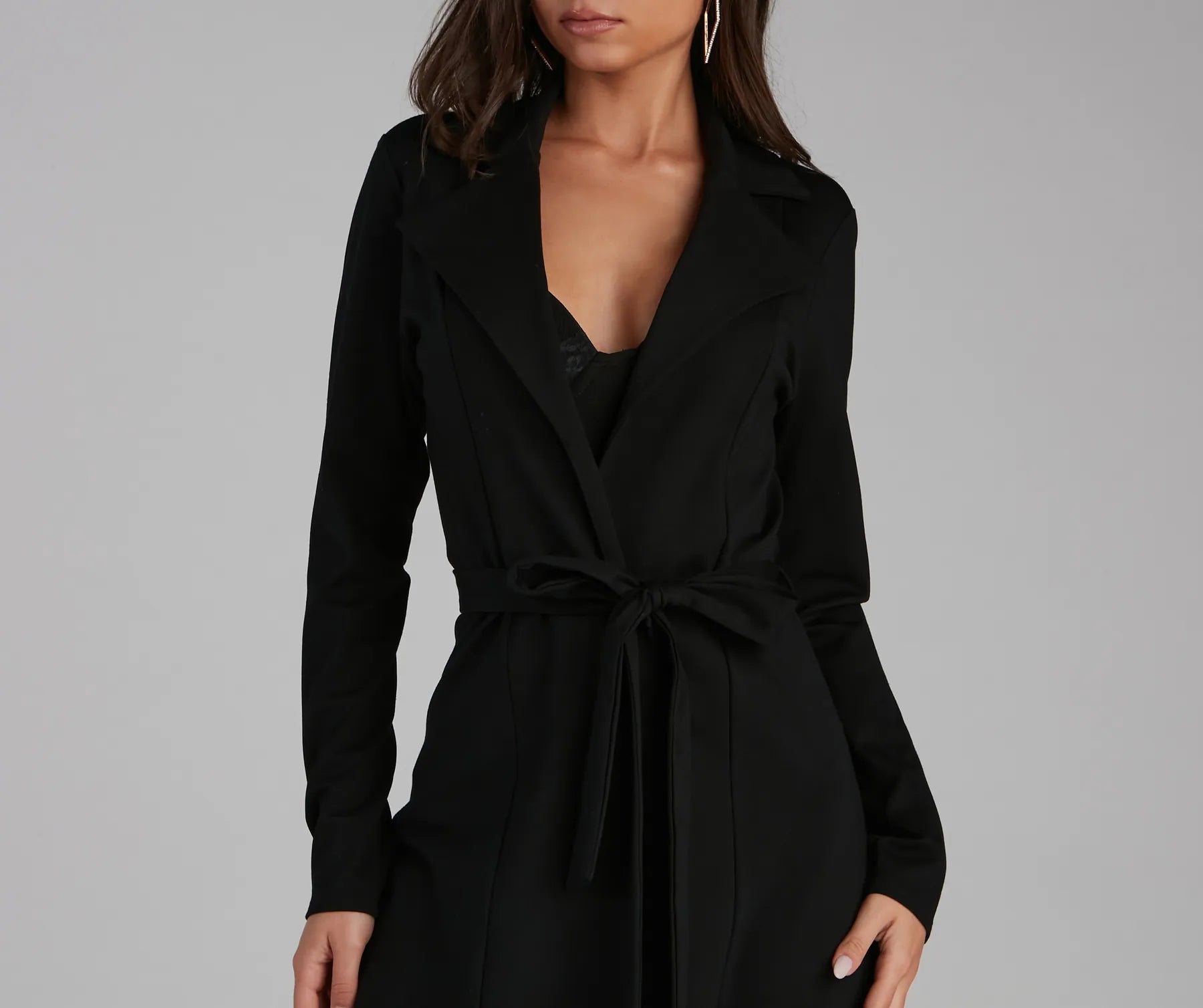 She's A Boss Trench Coat - Image 3
