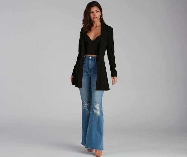 She's A Boss Trench Coat - Image 4