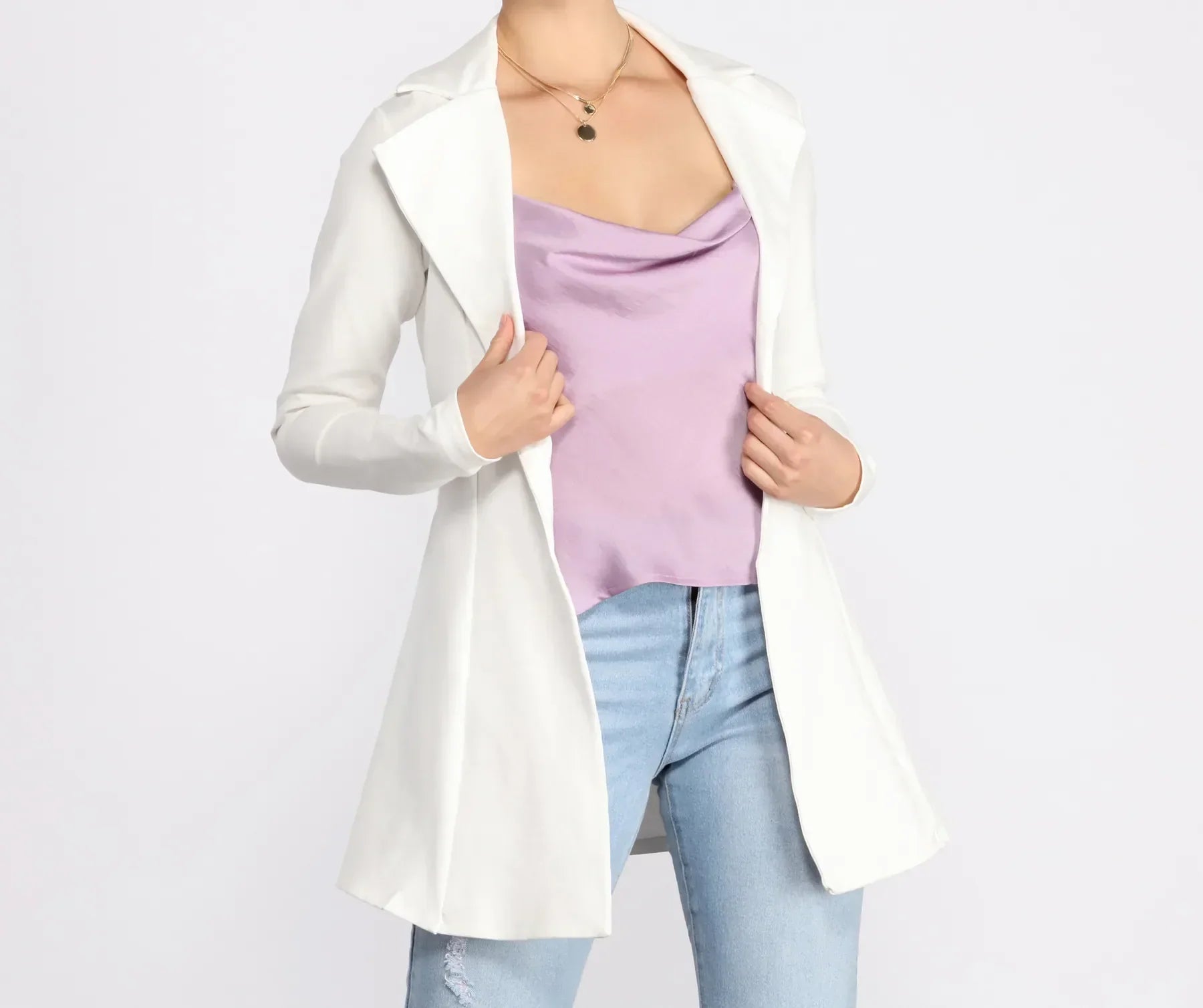 She's A Boss Trench Coat - Image 5