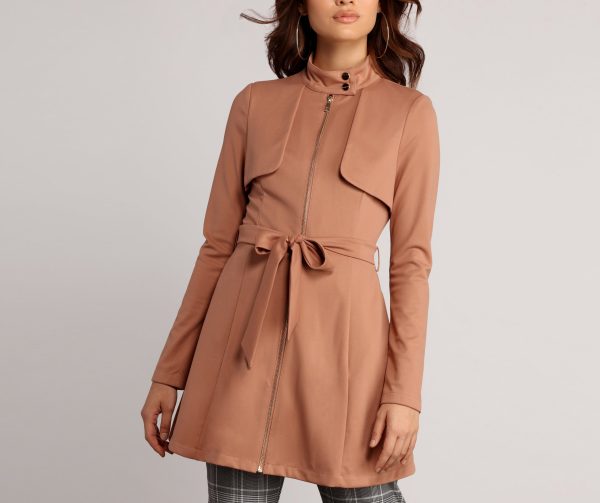 Dress It Up Trench Coat - Image 3