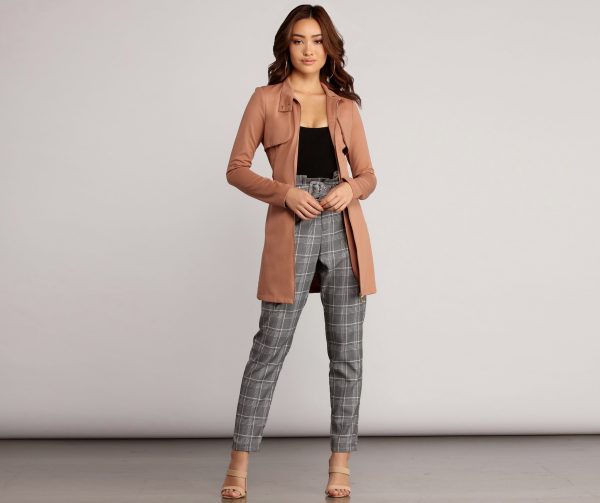 Dress It Up Trench Coat - Image 4