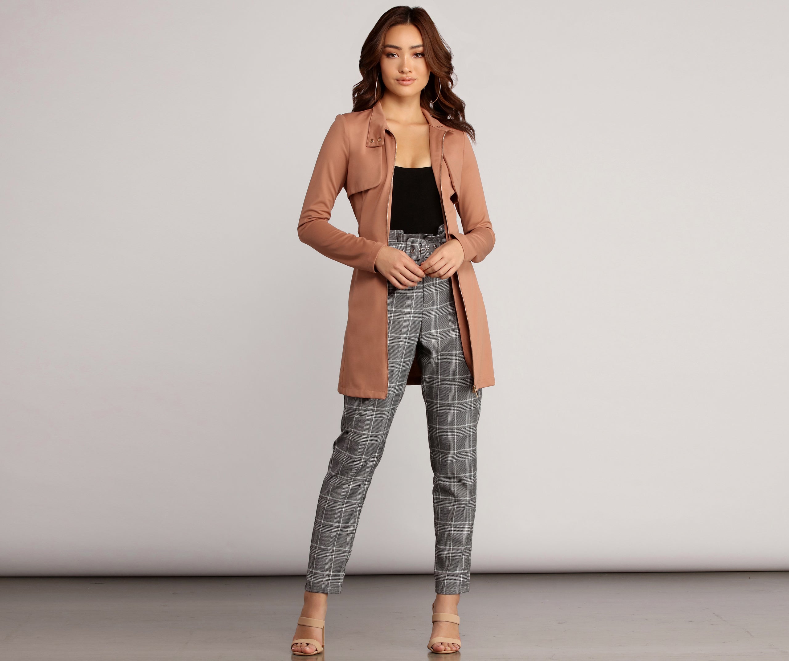 Dress It Up Trench Coat - Image 4