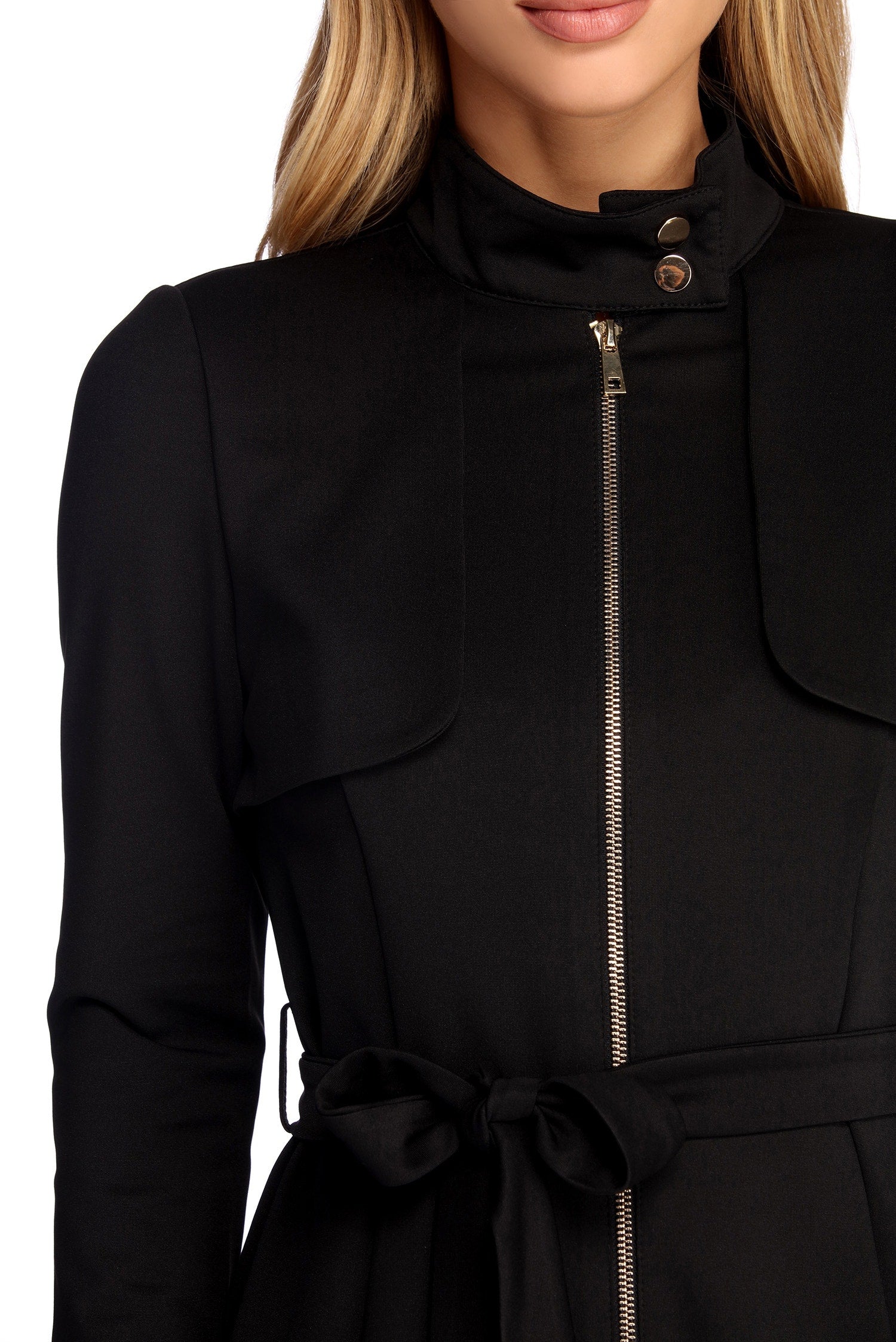 Dress It Up Trench Coat - Image 7