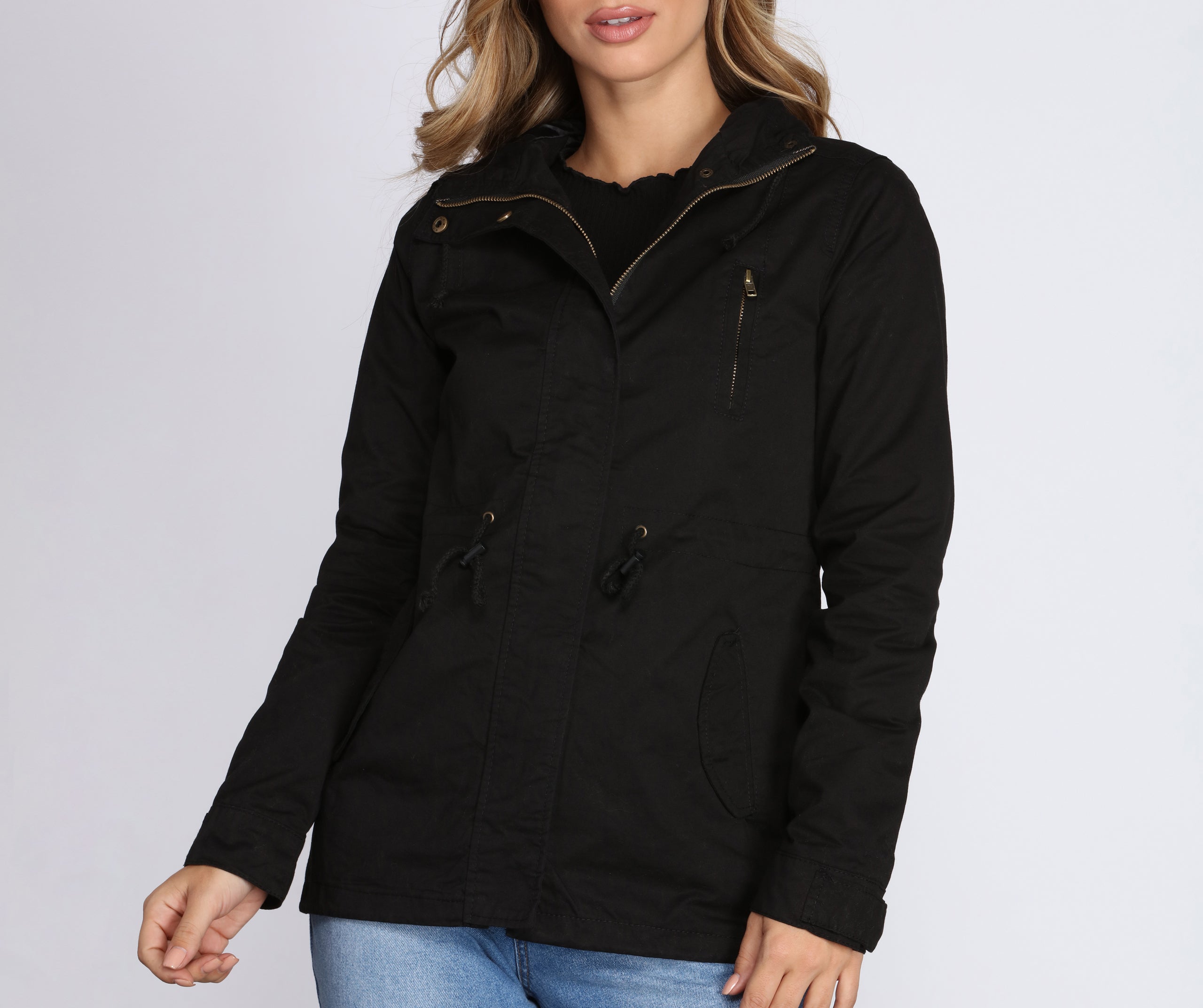 Hooded Out For An Adventure Anorak - Image 4
