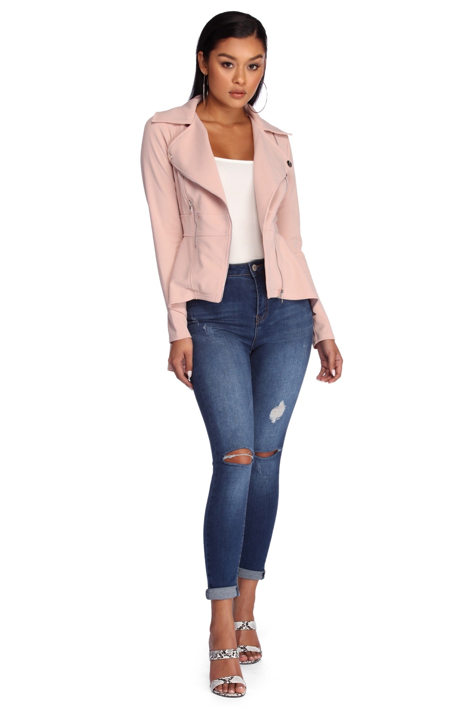 Something Sweet Peplum Jacket - Image 2