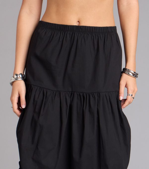 Sweet Stroll Ruched Midi Skirt - Image 3
