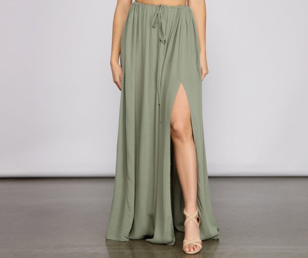 Laidback Vibes Maxi Skirt - Image 10