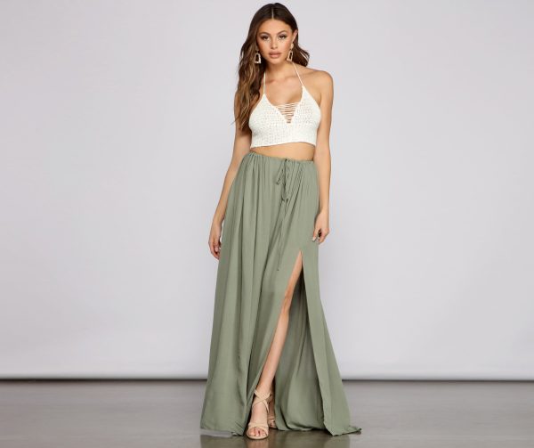 Laidback Vibes Maxi Skirt - Image 11