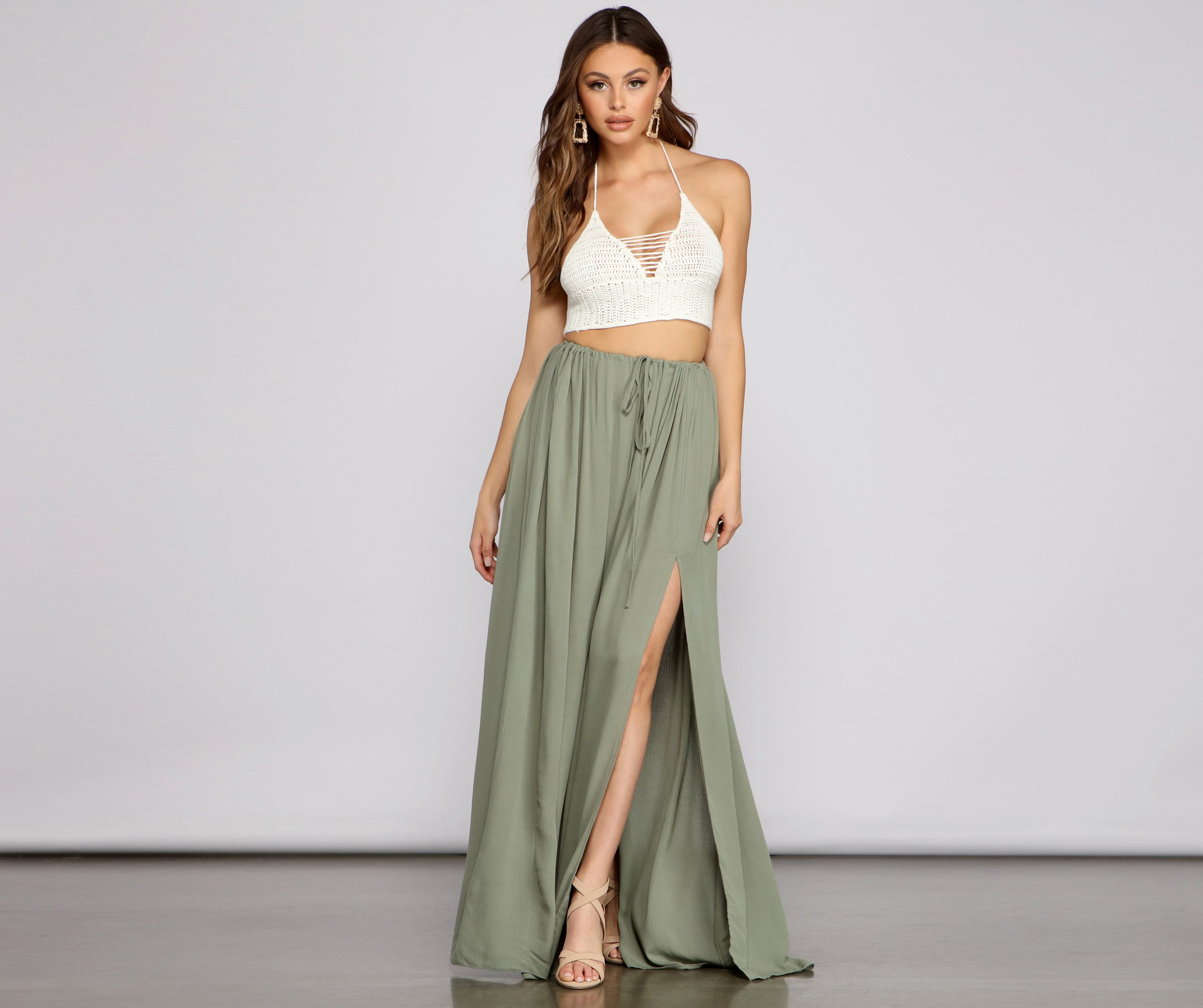 Laidback Vibes Maxi Skirt - Image 11