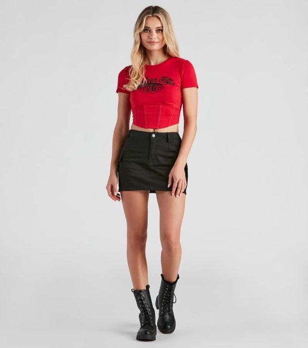 Cadet Girl Cargo Mini Skirt - Image 13
