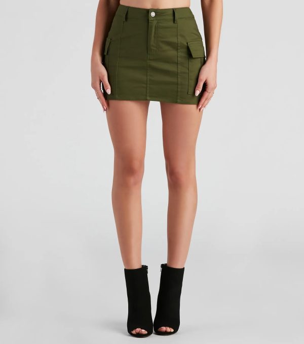 Cadet Girl Cargo Mini Skirt - Image 6