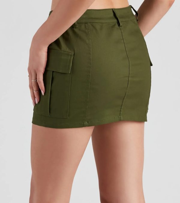 Cadet Girl Cargo Mini Skirt - Image 7