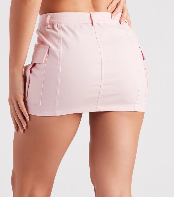 Cadet Girl Cargo Mini Skirt - Image 11