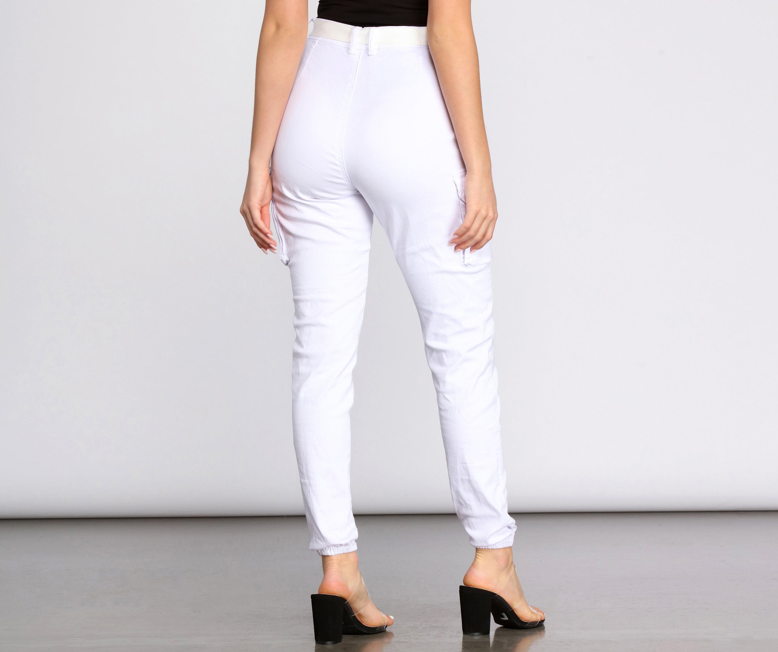 Cutie In Charge Cargo Joggers - Image 15