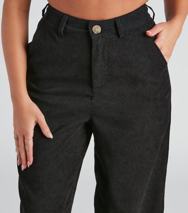 Gone Rogue Wide Leg Corduroy Pants - Image 4