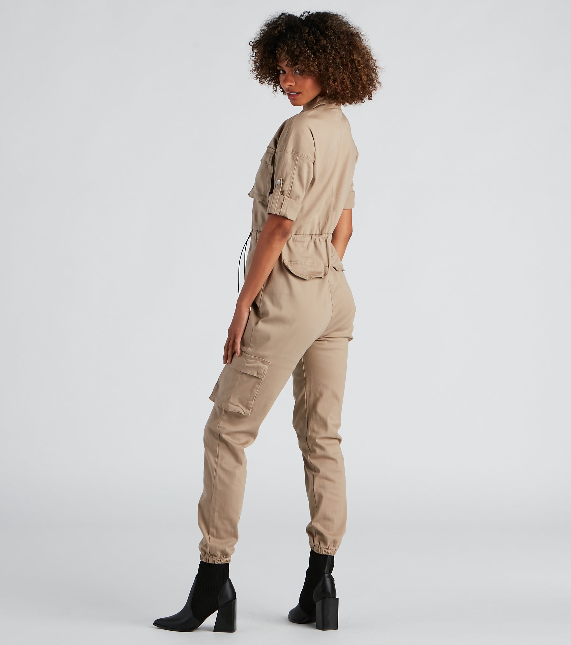 Next Stop Utility Jogger Jumpsuit - Image 2