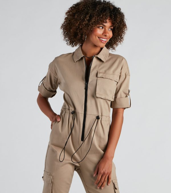 Next Stop Utility Jogger Jumpsuit - Image 4