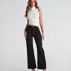 Catch Ya Later Wide-Leg Jeans