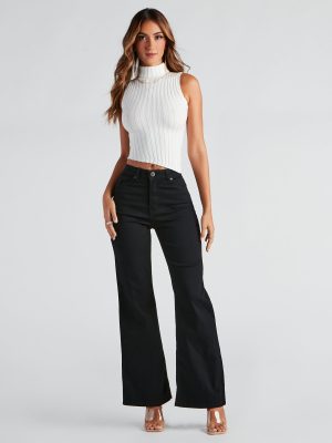 Catch Ya Later Wide-Leg Jeans