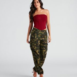 Ten-Hut Camouflage Cargo Pants