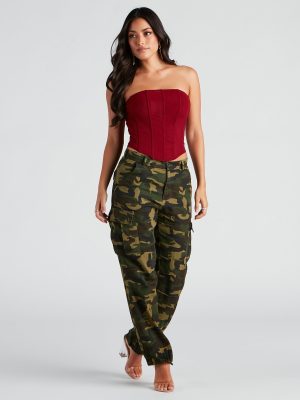 Ten-Hut Camouflage Cargo Pants