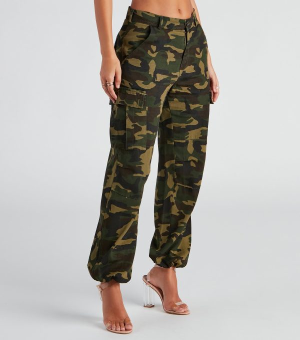 Ten-Hut Camouflage Cargo Pants - Image 2