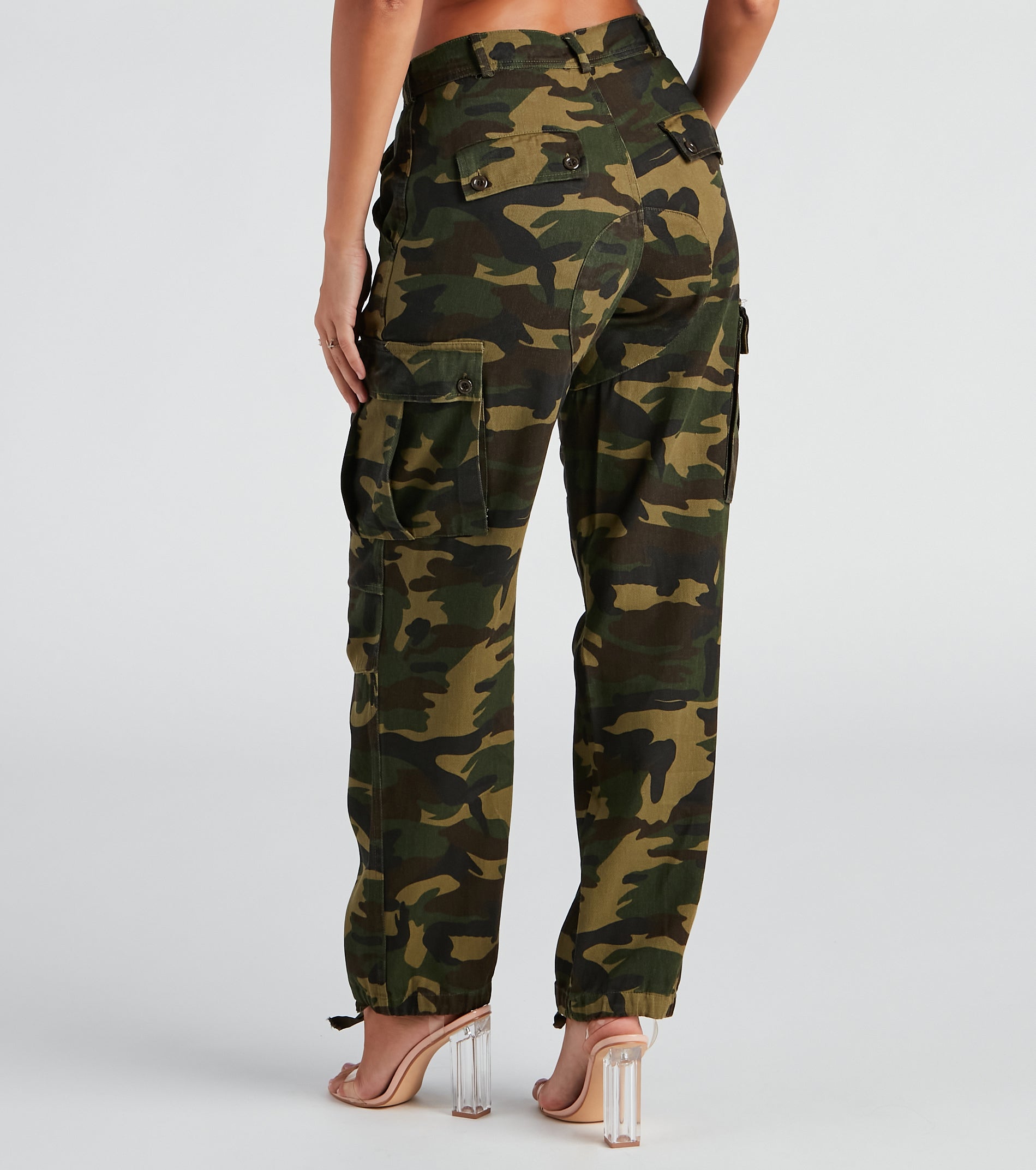 Ten-Hut Camouflage Cargo Pants - Image 3