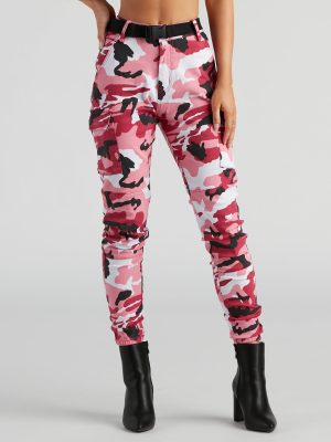 Blend In Mid-Rise Camo Joggers