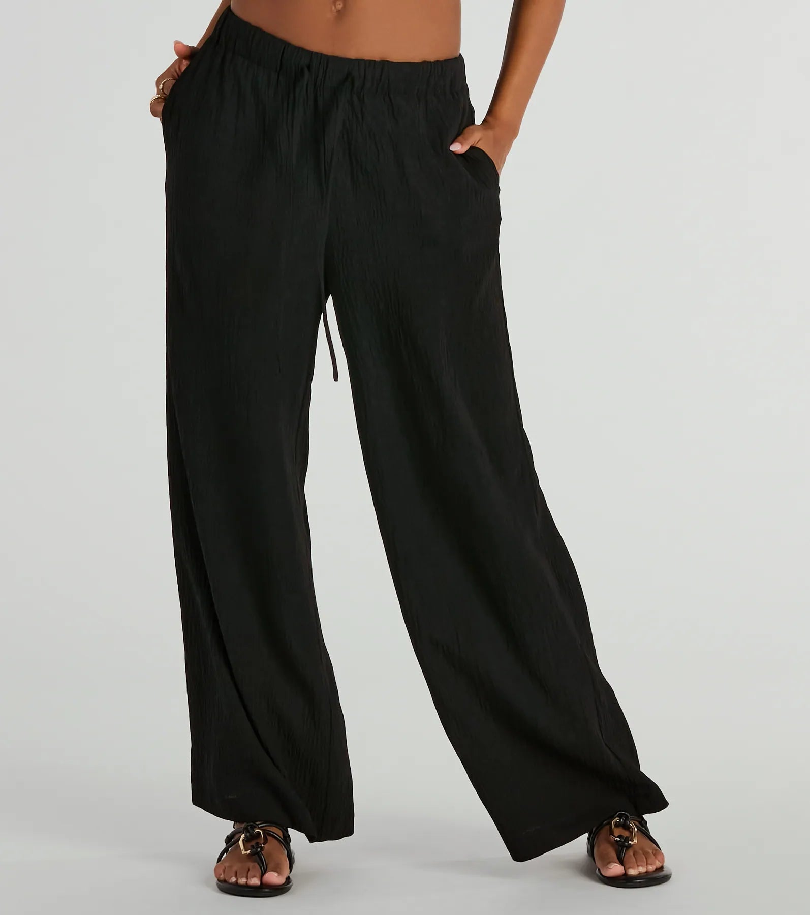 Laid Back Cutie High-Rise Wide-Leg Pants - Image 2