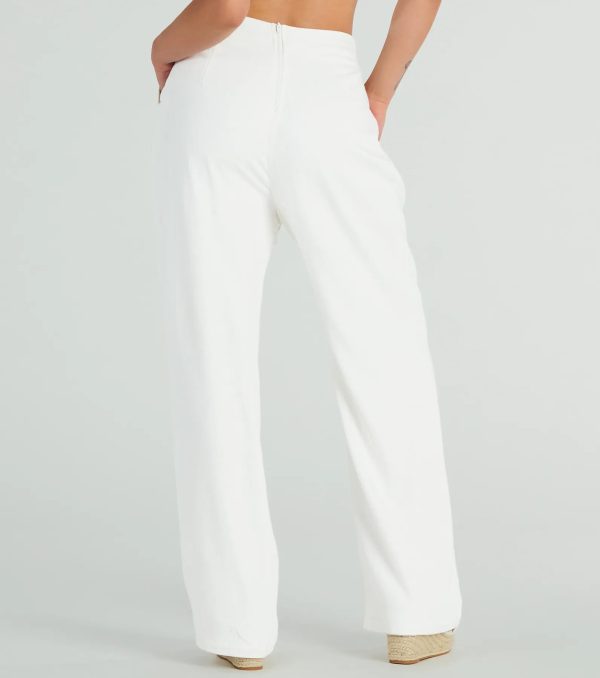 Trendy Treasure Linen Wide-Leg Pants - Image 3