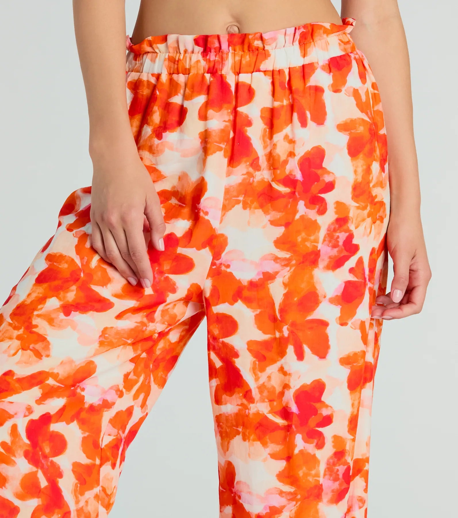Make Some Noise Printed Palazzo Pants - Image 4