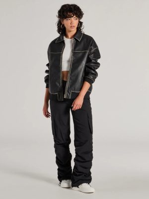 Good Vibes Era Mid-Rise Twill Cargo Pants