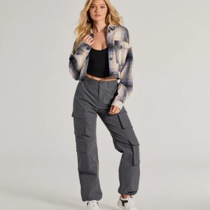 Trendy Life High Rise Cargo Pants