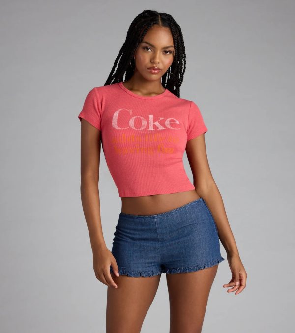 Frill Seeker Ruffled Denim Shorts - Image 4