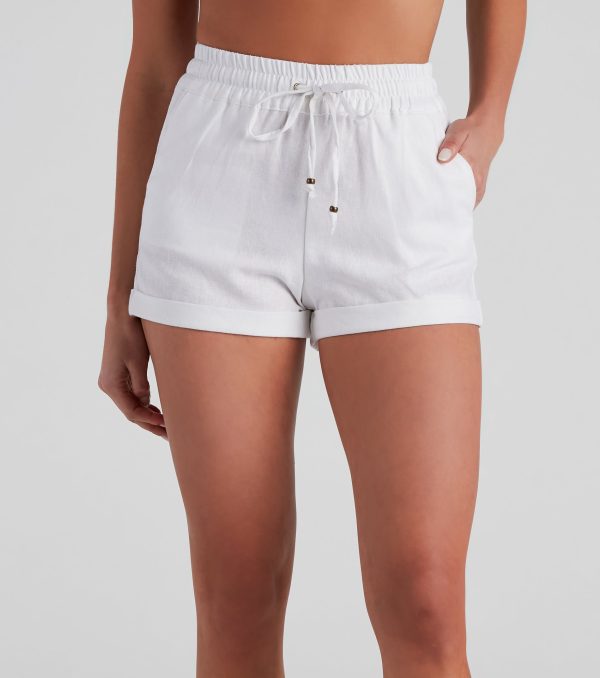 Effortless Summer Days Cuffed Shorts - Image 5