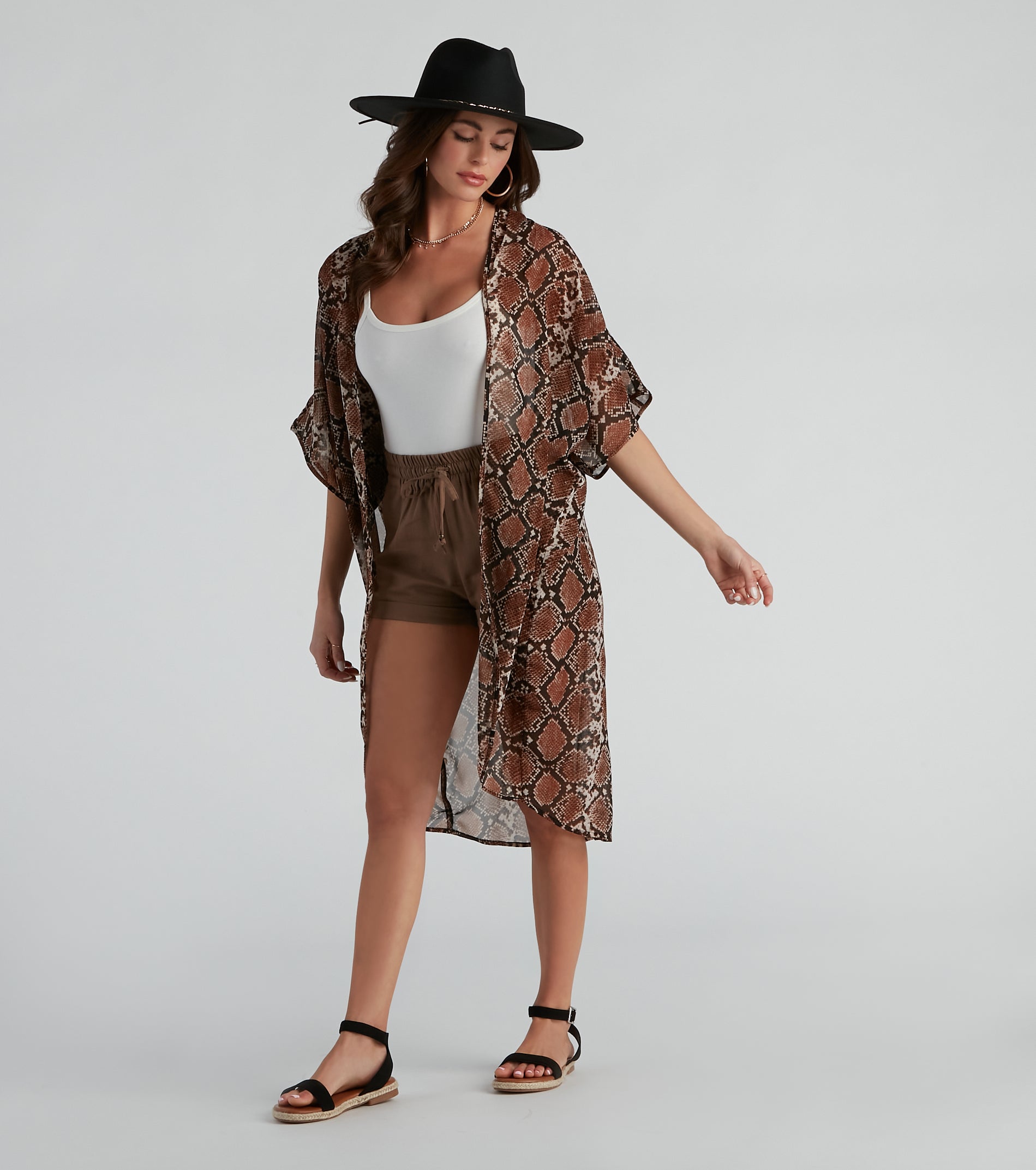 Effortless Summer Days Cuffed Shorts - Image 2