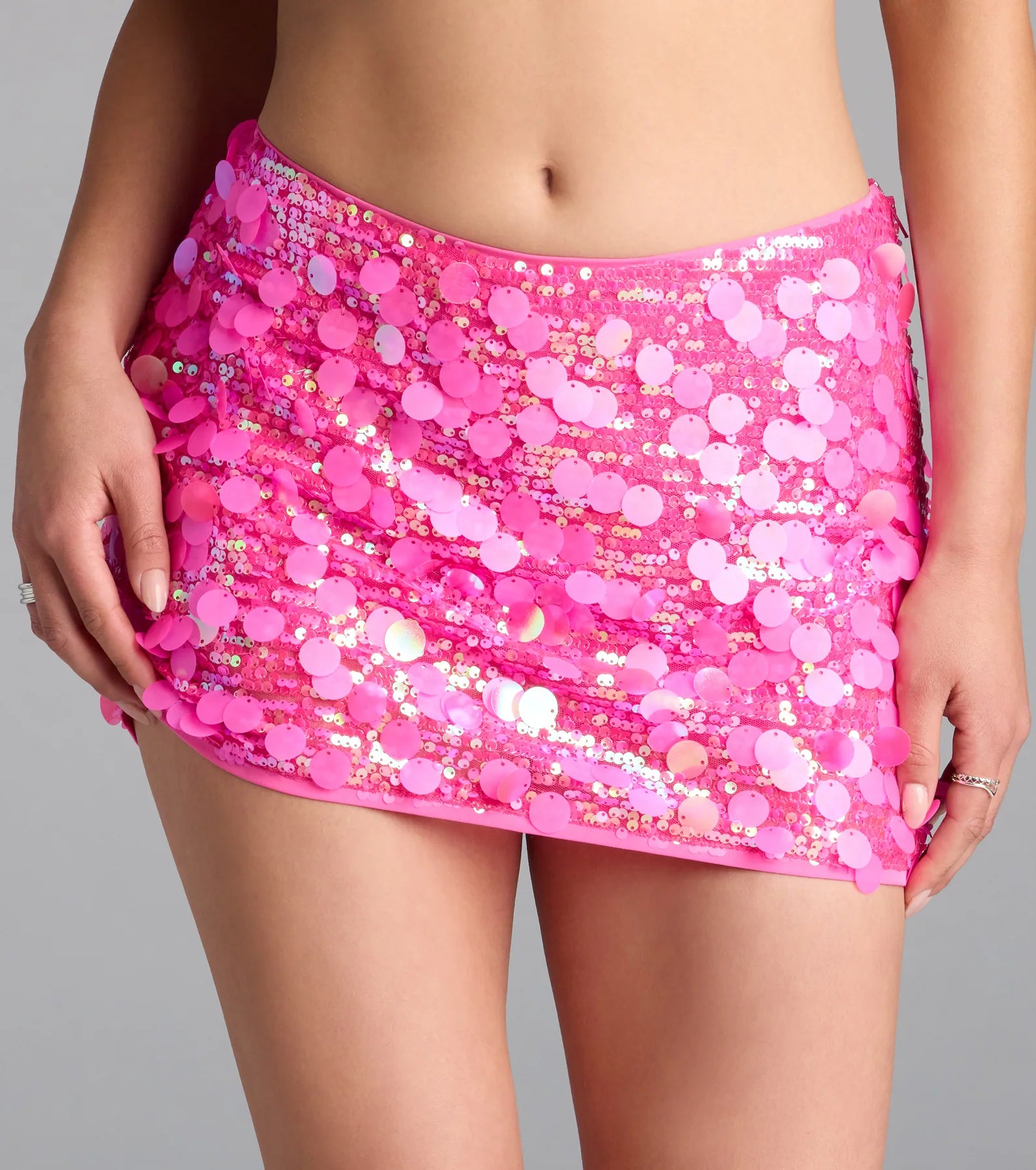 Dance The Night Away Sequin Mini Skirt - Image 8