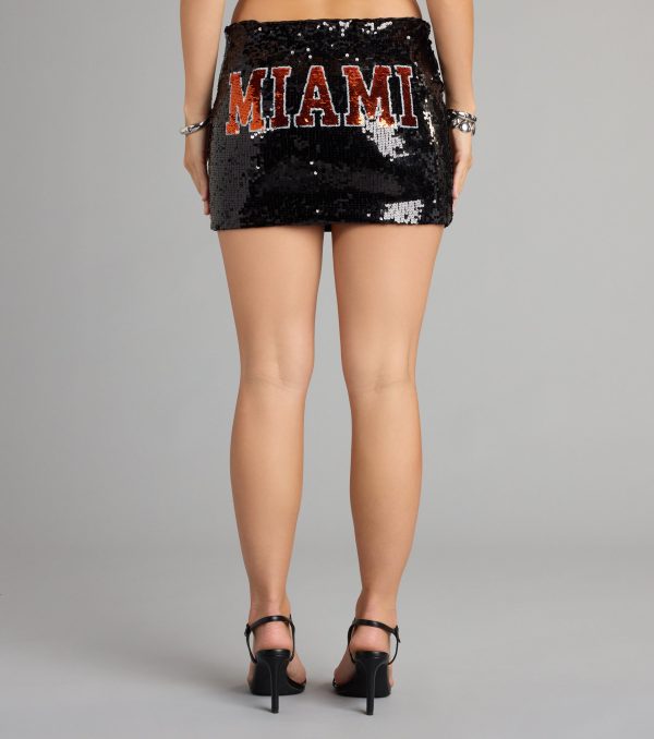 U Already Know Sequin Miami™ Mini Skirt - Image 3