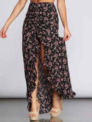 Room To Grow Floral Skirt