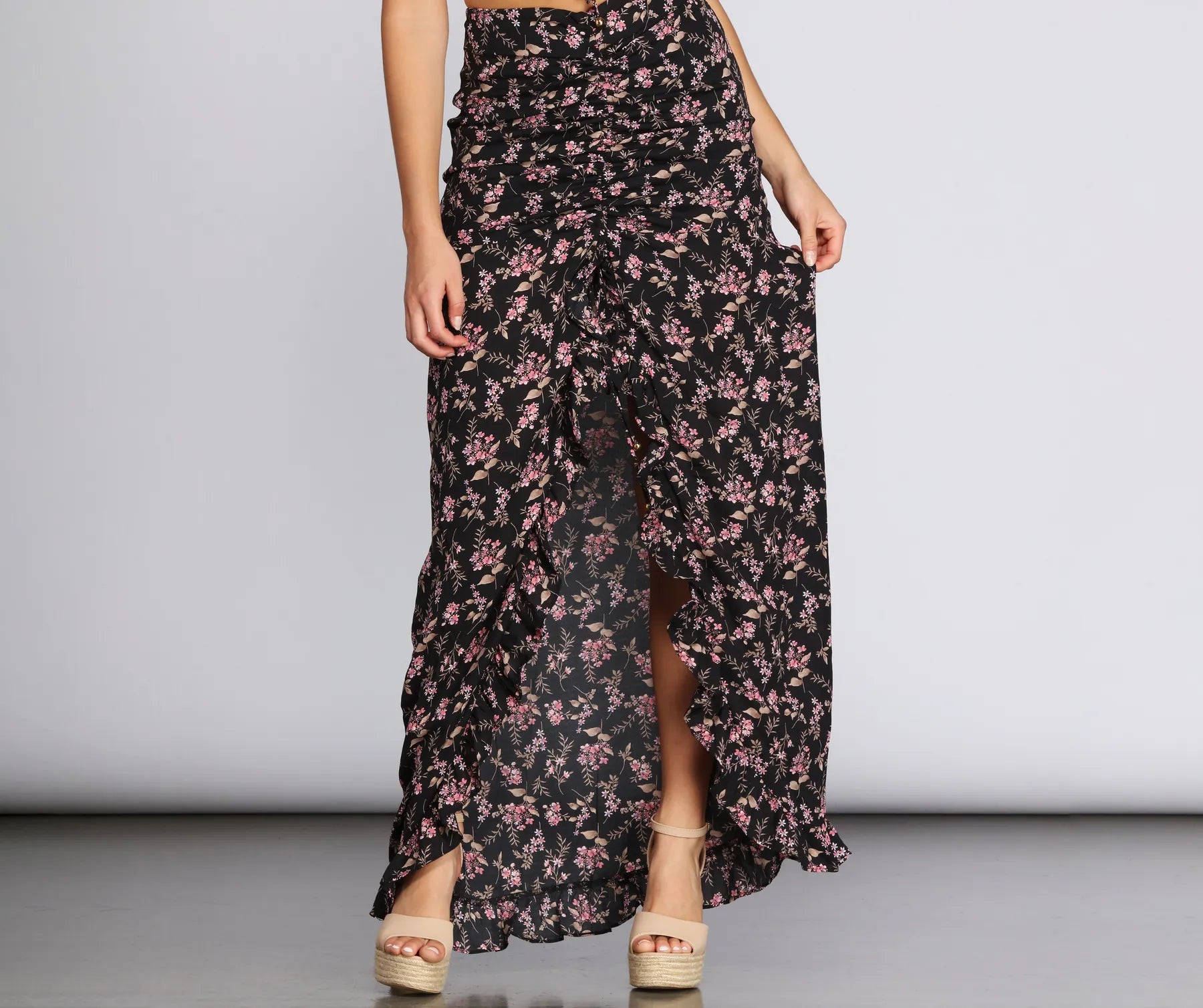 Room To Grow Floral Skirt - Image 2