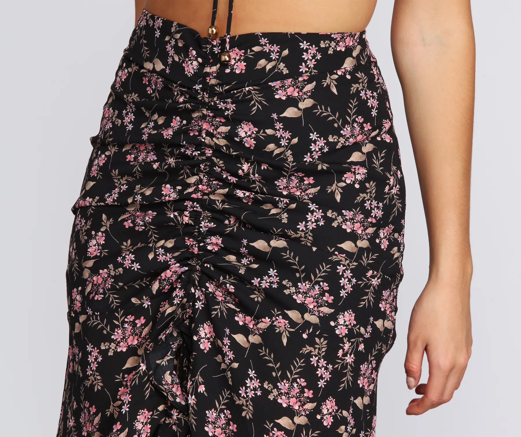 Room To Grow Floral Skirt - Image 3