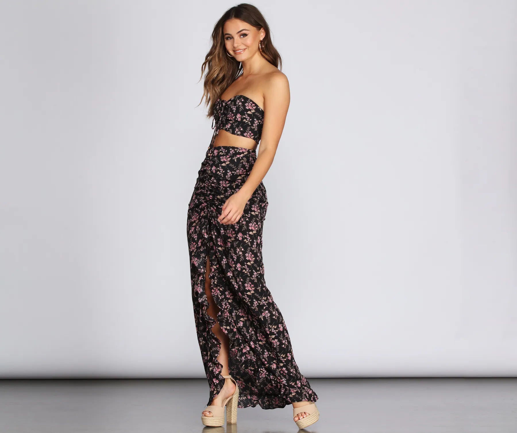 Room To Grow Floral Skirt - Image 5