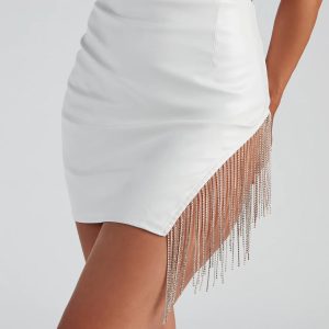 Bring On The Glam Mini Skirt
