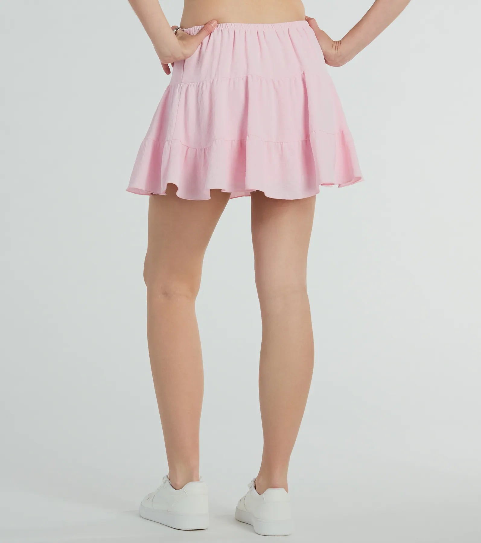 Playful Distraction Low Rise Ruffled Mini Skirt - Image 3