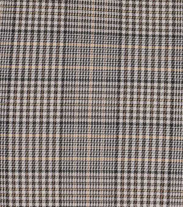 Posh Cutie Bow Trim Plaid Mini Skirt - Image 4