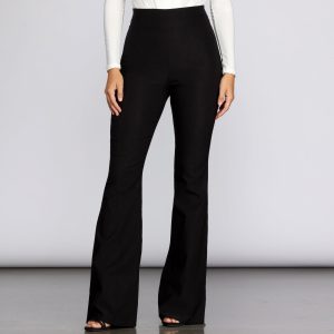 High Waist Flare Pants