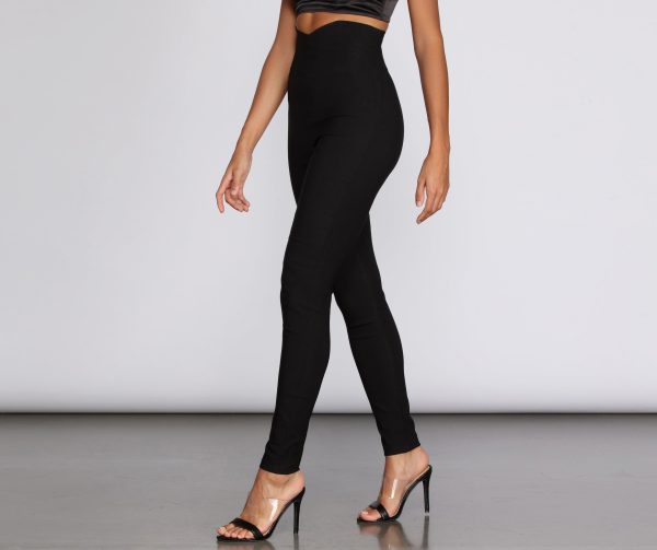 Classic Vibe High Waist Skinny Pants - Image 10